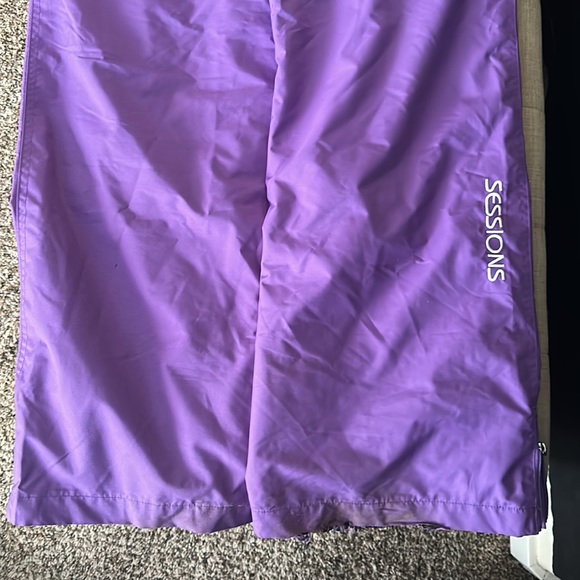 Sessions Zero Shell Snow Pants Purple Women’s Sz M - Picture 7 of 12